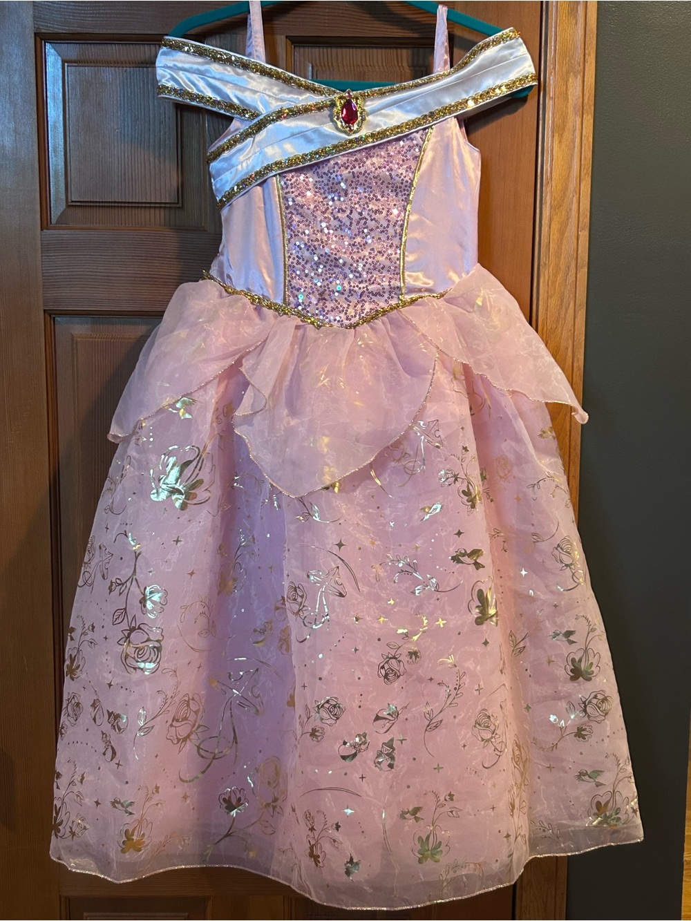 Disney Parks Bibbidi Bobbidi Boutique Princess Aurora Sleeping Beauty Dress 9/10